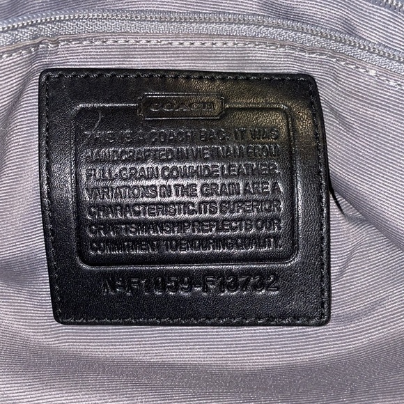 Coach leather tote bag - Picture 4 of 5